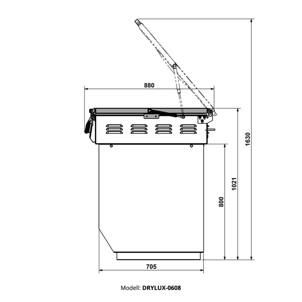 LED-Vakuum-Belichter mit Trockenschrank DRYLUX-1